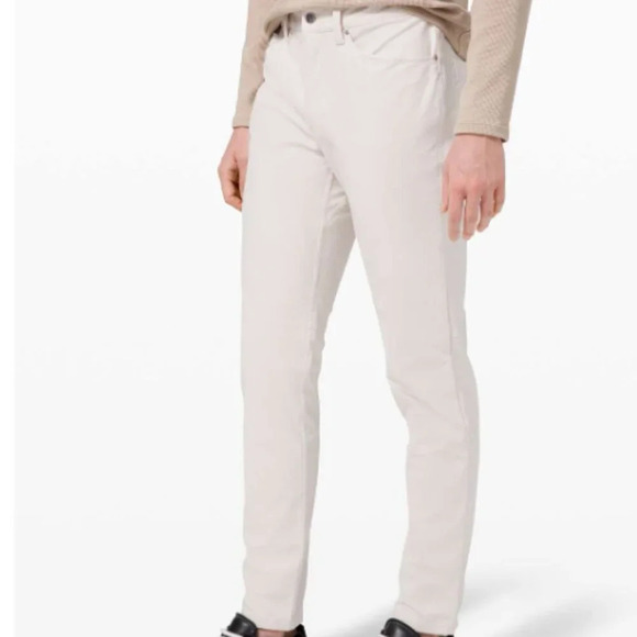 Lululemon ABC Pant Slim 32" *Utilitech White Opal size 31 - Picture 1 of 8